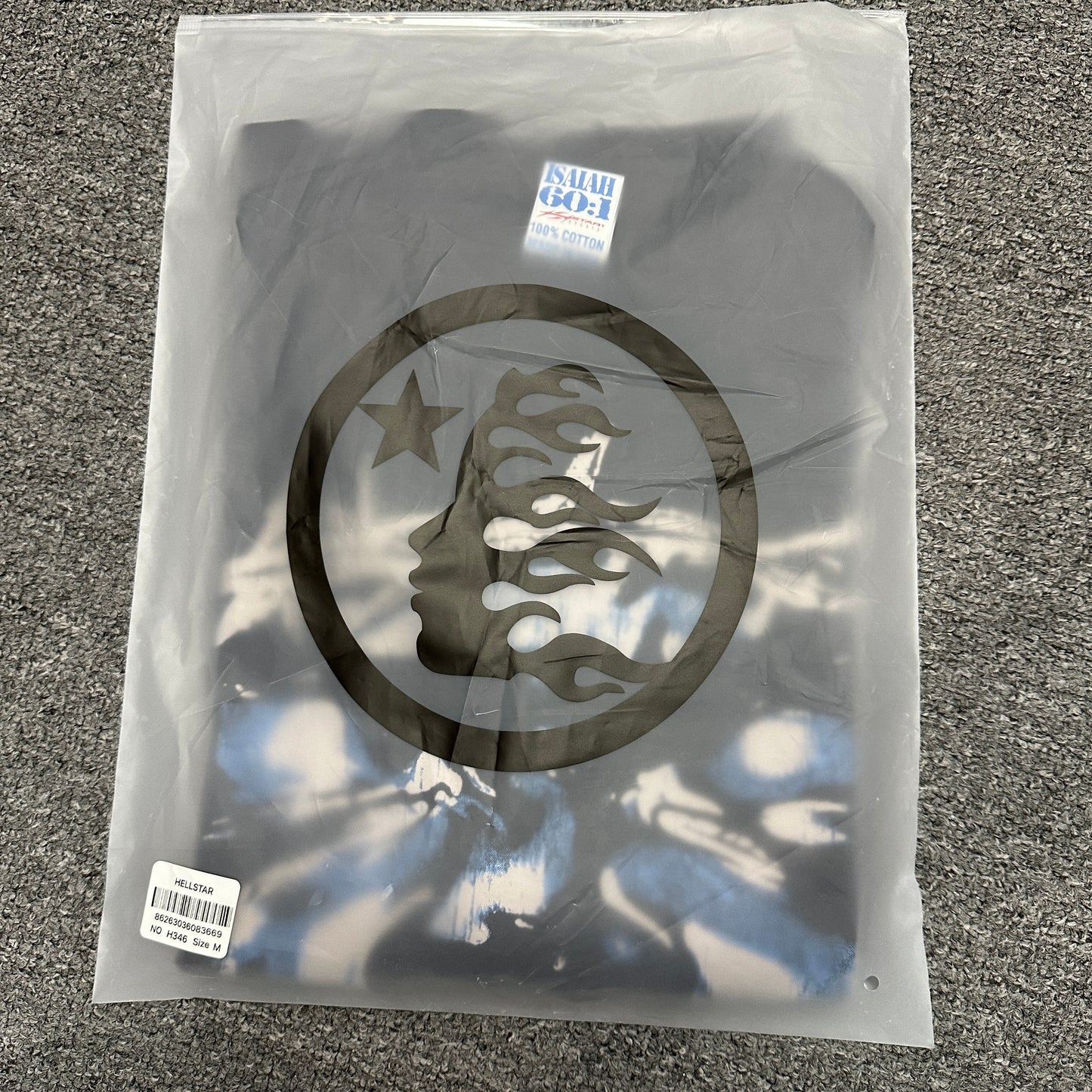 Hellstar Angel Mirror Graphic T-Shirt