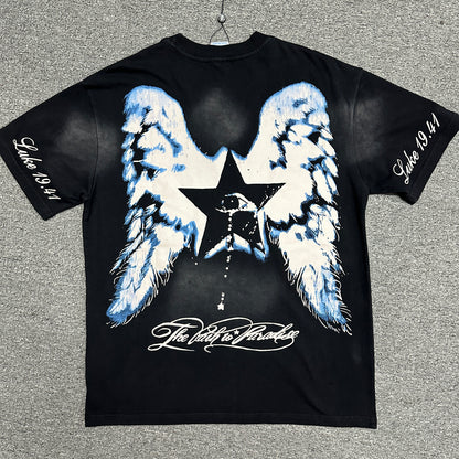 Hellstar Angel Mirror Graphic T-Shirt