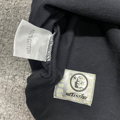 Hellstar 2 Lambs Holy State sleeveless tee straight hem stitching detail
Hellstar 2 Lambs Holy State sleeveless T-shirt wash care label detail
Hellstar 2 Lambs Holy State sleeveless T-shirt NFC tag detail