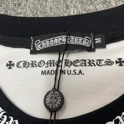 Chrome Hearts Horseshoe Neck Logo 3/4 Shirt