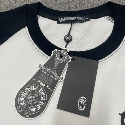 Chrome Hearts Horseshoe Neck Logo 3/4 Shirt