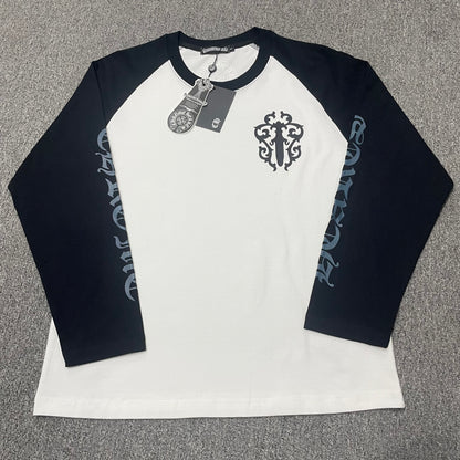 Chrome Hearts Horseshoe Neck Logo 3/4 Shirt