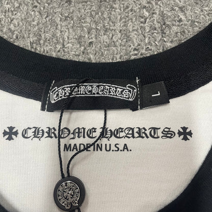 Chrome Hearts Dagger Long-Sleeve Baseball 3/4 Shirt