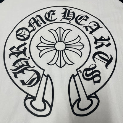Chrome Hearts Dagger Long-Sleeve Baseball 3/4 Shirt