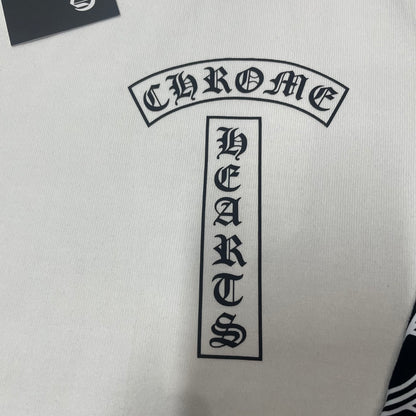 Chrome Hearts Dagger Long-Sleeve Baseball 3/4 Shirt