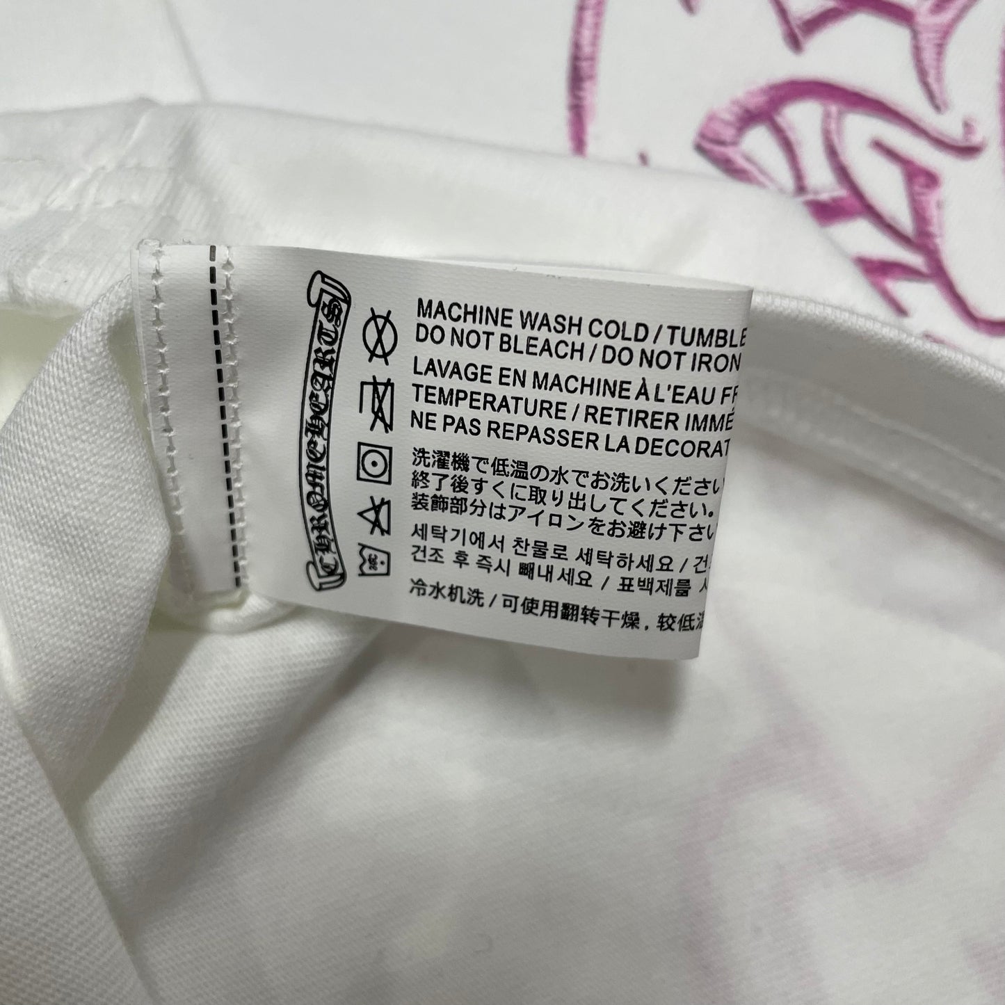 Chrome Hearts Nagrang Long Sleeve T-Shirt