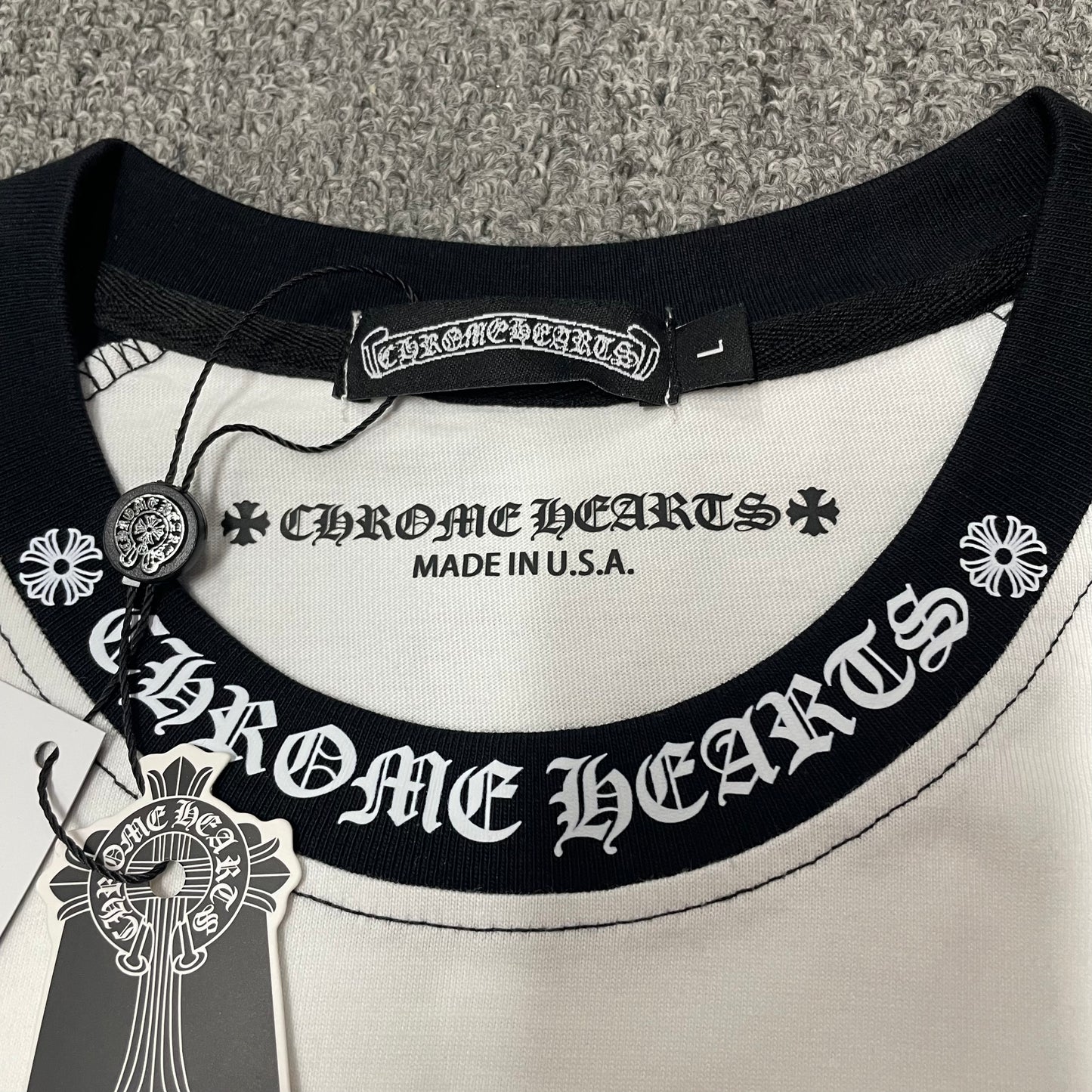Chrome Hearts Nagrang Long Sleeve T-Shirt