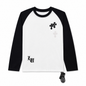 Chrome Hearts Black White Dagger Baseball Long Sleeve