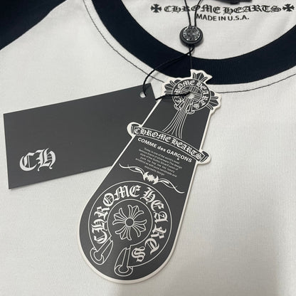 Chrome Hearts Dagger Long-Sleeve Baseball 3/4 Shirt