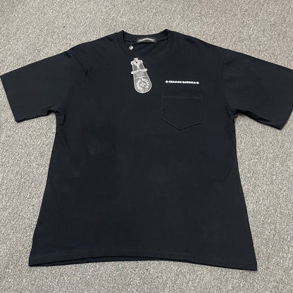 Chrome Hearts x Matty Boy More Head black pocket T-shirt front view