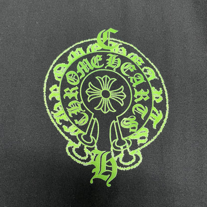 Chrome Hearts Floral Horseshoe Short Sleeve T-Shirt