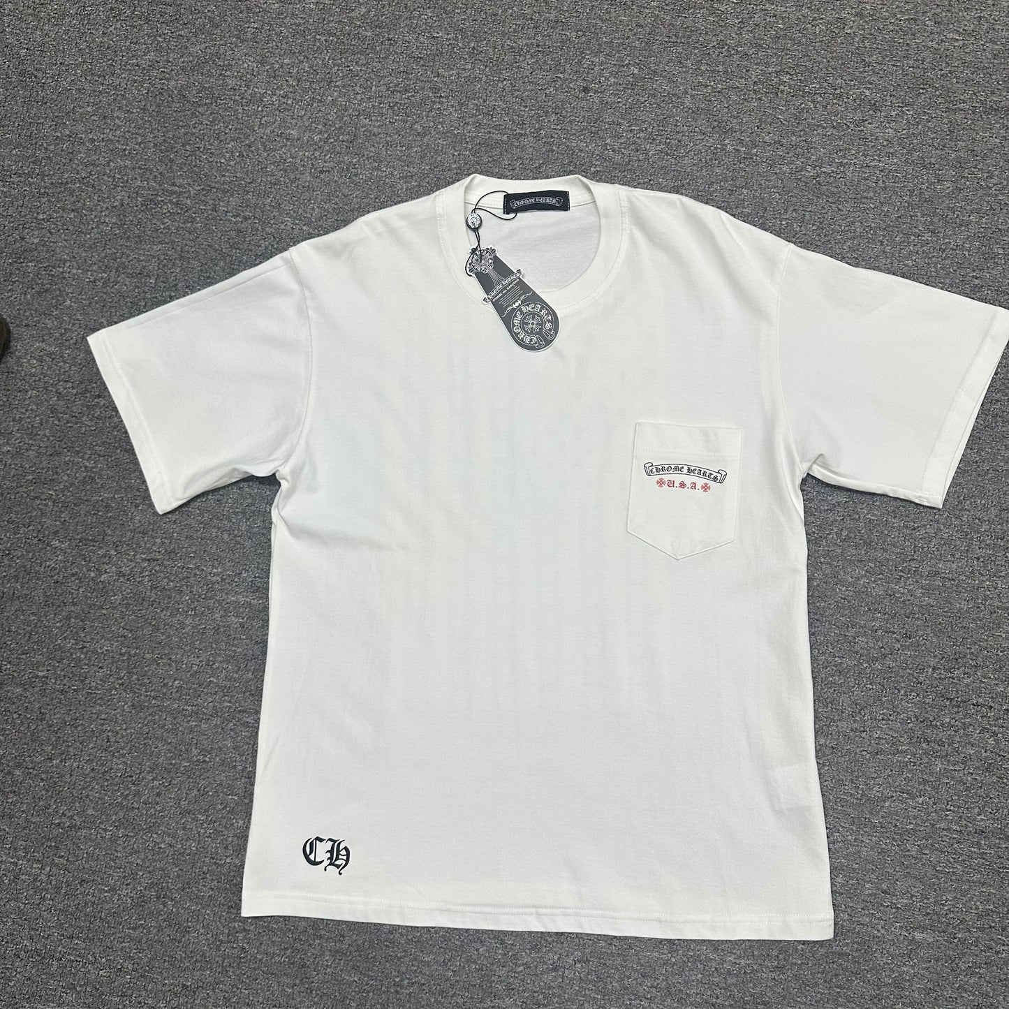 Chrome Hearts American Flag Dagger T-Shirt