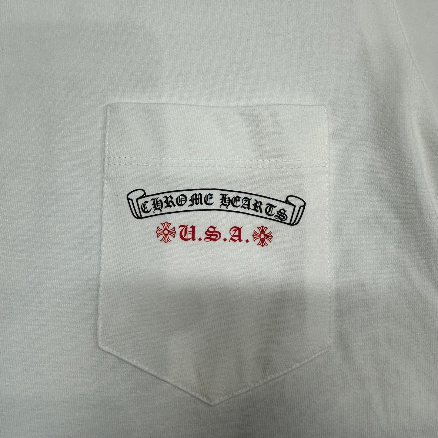 Chrome Hearts American Flag Dagger T-Shirt