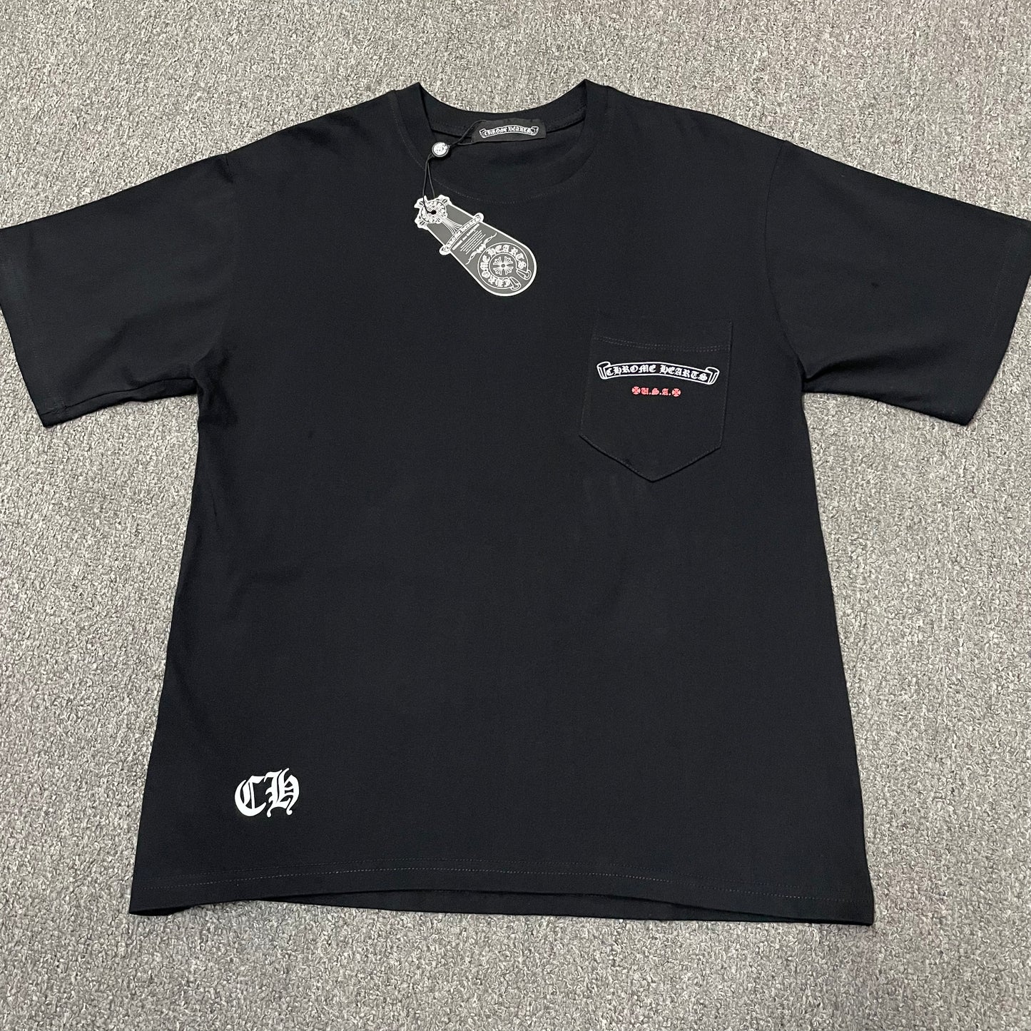 Chrome Hearts American Flag Dagger T-Shirt