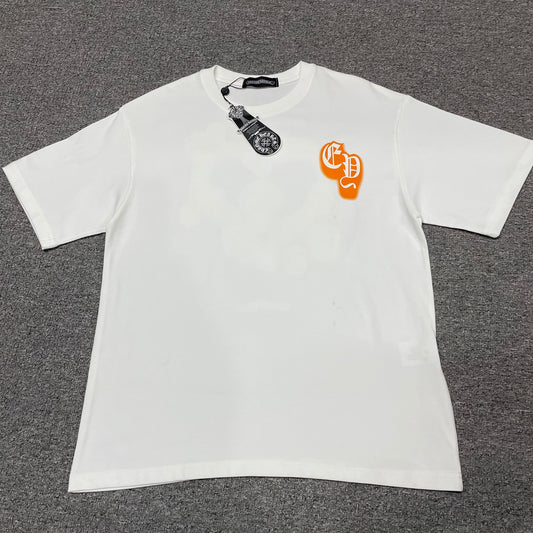 Chrome Hearts Graffiti Heart Cross T-Shirt