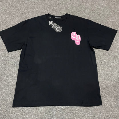 Chrome Hearts Graffiti Heart Cross T-Shirt
