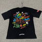 Chrome Hearts Matty Boy Graffiti Pocket T-Shirt | Multi Color Graphic Tee
