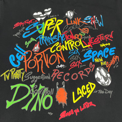 Chrome Hearts Matty Boy Graffiti Pocket T-Shirt | Multi Color Graphic Tee