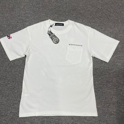 Chrome Hearts Matty Boy Graffiti Pocket T-Shirt | Multi Color Graphic Tee