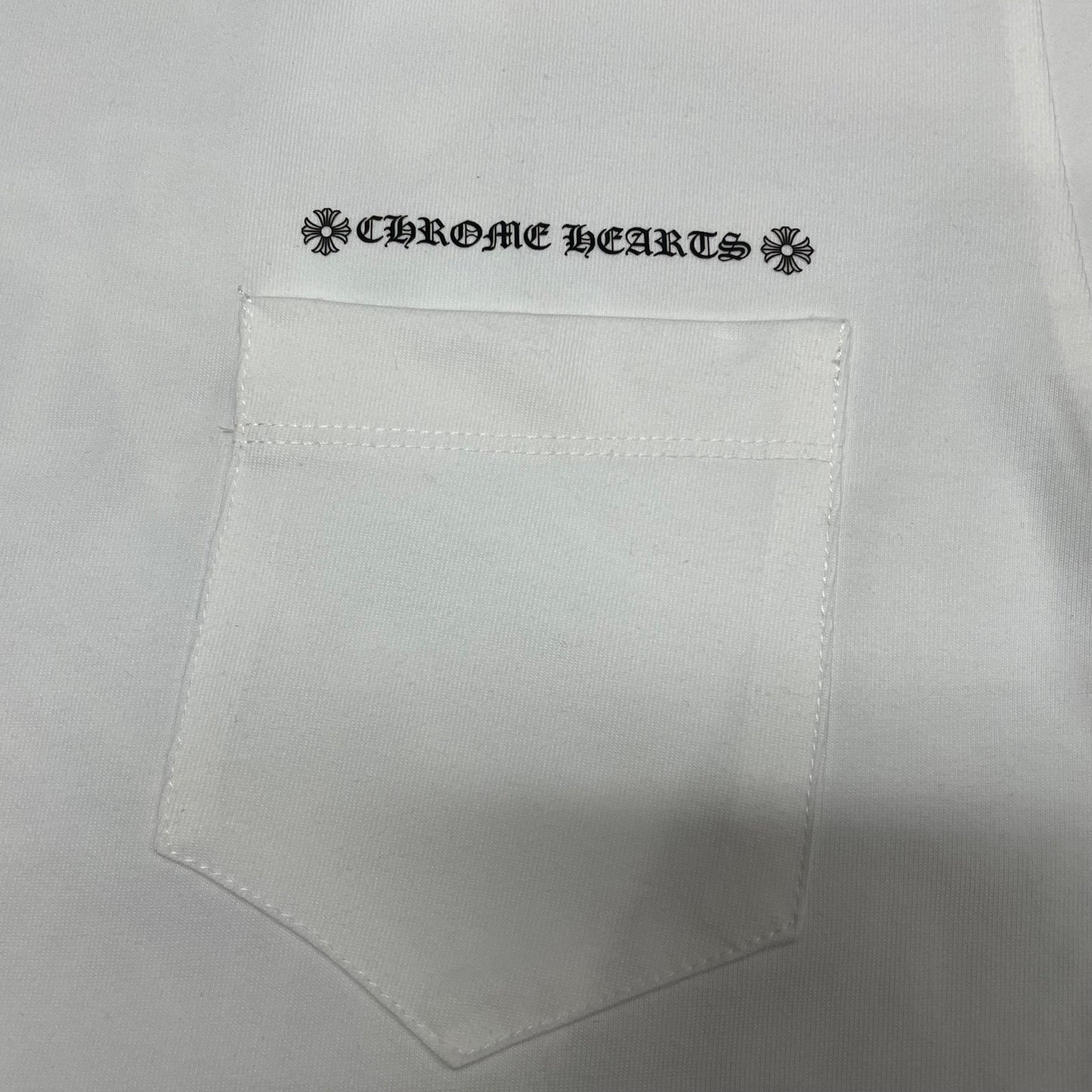 Chrome Hearts Matty Boy Graffiti Pocket T-Shirt | Multi Color Graphic Tee