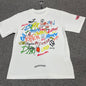 Chrome Hearts Matty Boy Graffiti Pocket T-Shirt | Multi Color Graphic Tee