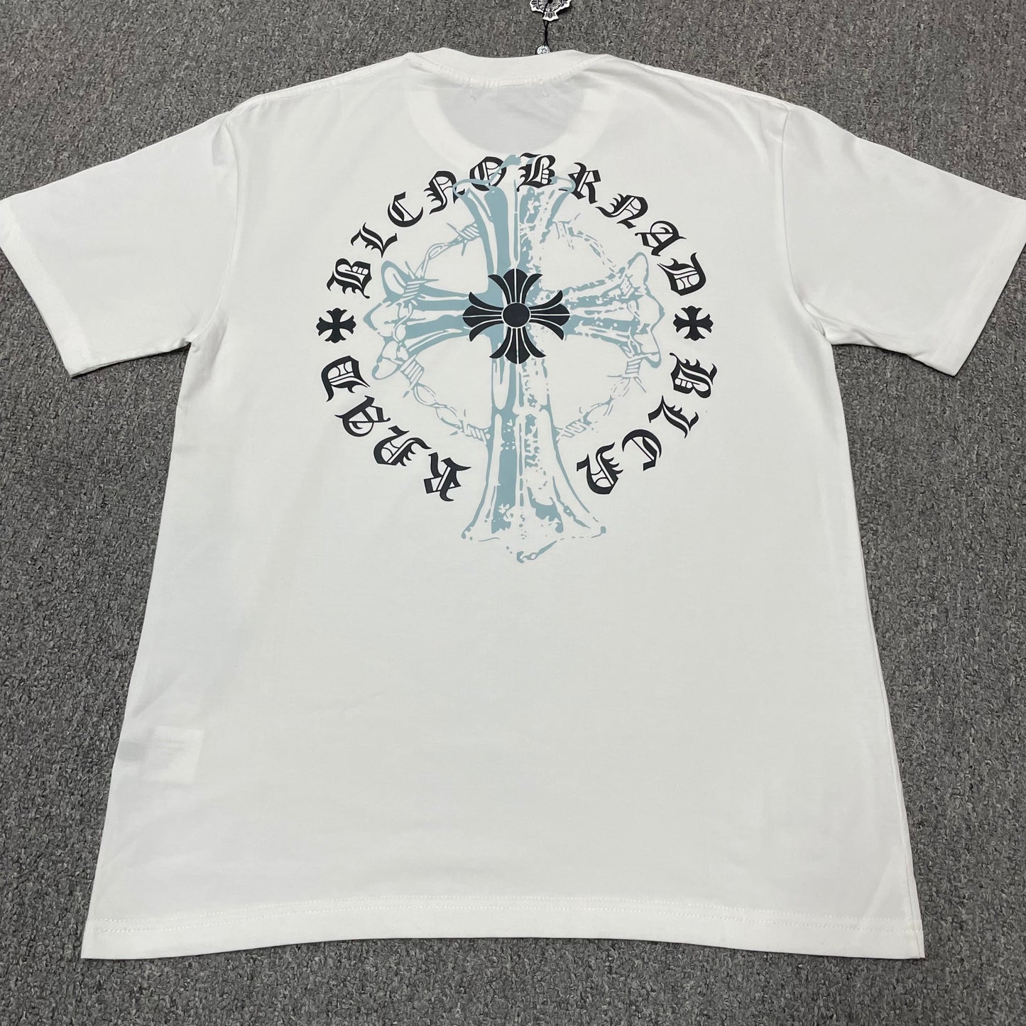 Chrome Hearts Cemetery Cross Logo T-Shirt | Gothic Graphic Streetwear Tee Wholesale