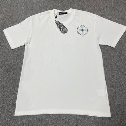 Chrome Hearts Cemetery Cross Logo T-Shirt | Gothic Graphic Streetwear Tee Wholesale