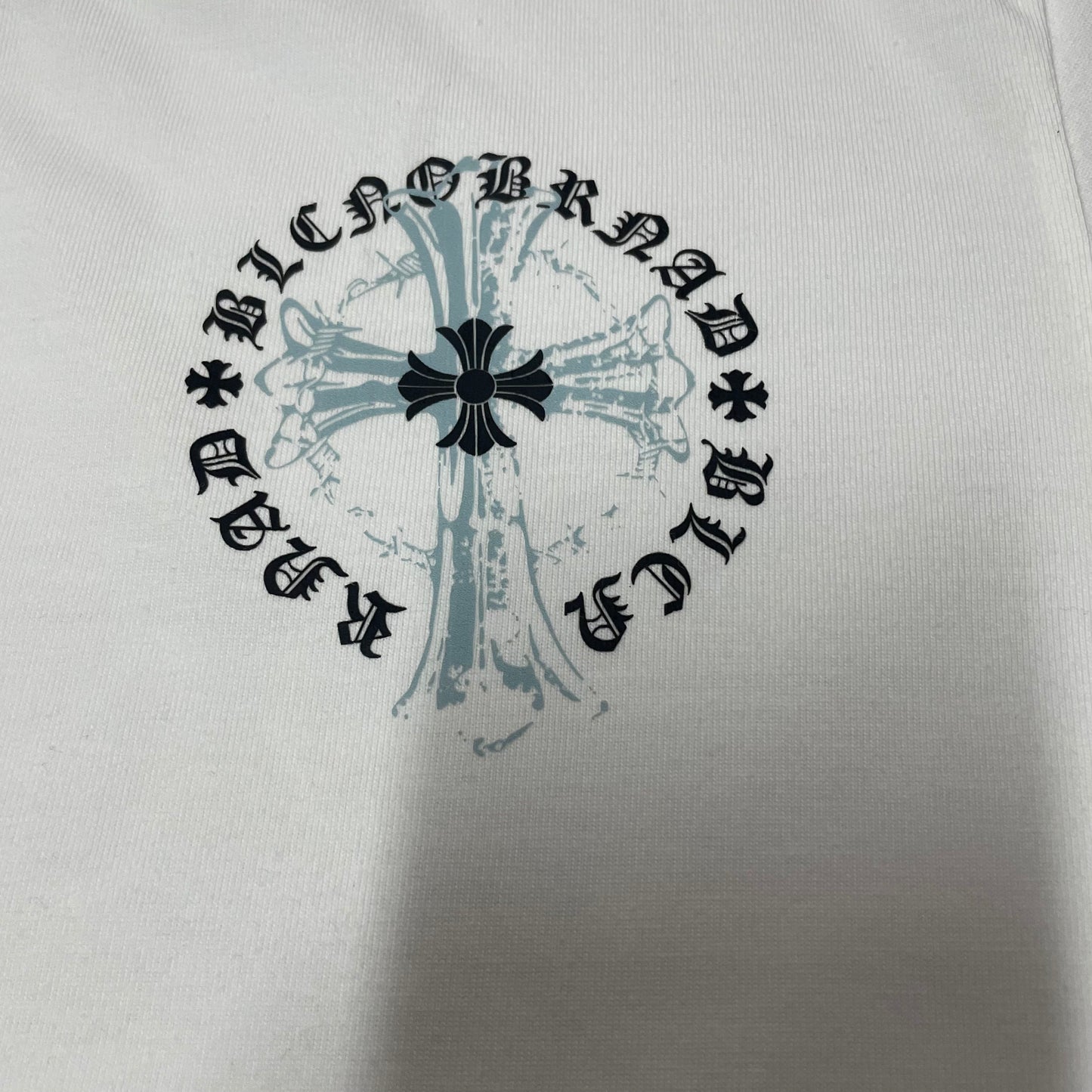 Chrome Hearts Cemetery Cross Logo T-Shirt | Gothic Graphic Streetwear Tee Wholesale