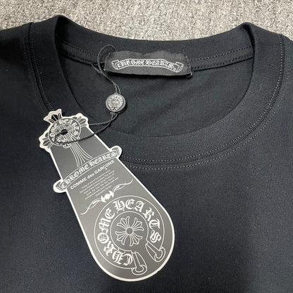 Chrome Hearts Cemetery Cross Logo T-Shirt | Gothic Graphic Streetwear Tee Wholesale
