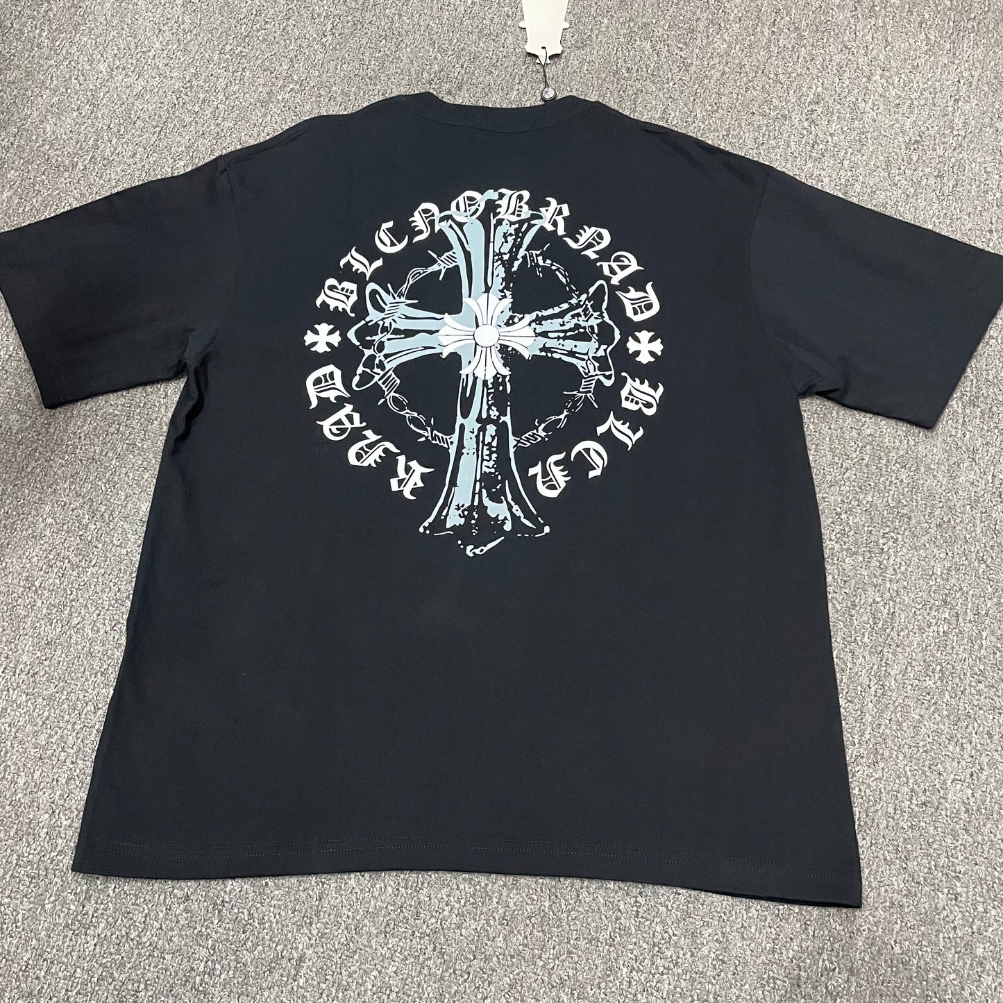 Chrome Hearts Cemetery Cross Logo T-Shirt | Gothic Graphic Streetwear Tee Wholesale