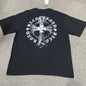 Chrome Hearts Cemetery Cross Logo T-Shirt | Gothic Graphic Streetwear Tee Wholesale