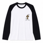 Chrome Hearts Triple Cross Daisy Raglan Long Sleeve T-Shirt
