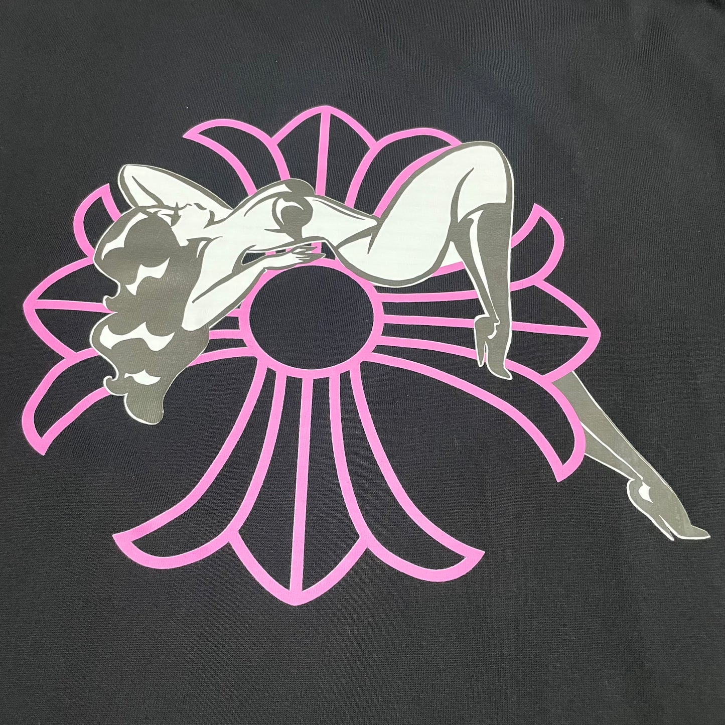 Chrome Hearts Floral Cross Pocket T-Shirt | Gothic Graphic Streetwear Tee Wholesale