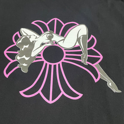Chrome Hearts Floral Cross Pocket T-Shirt | Gothic Graphic Streetwear Tee Wholesale