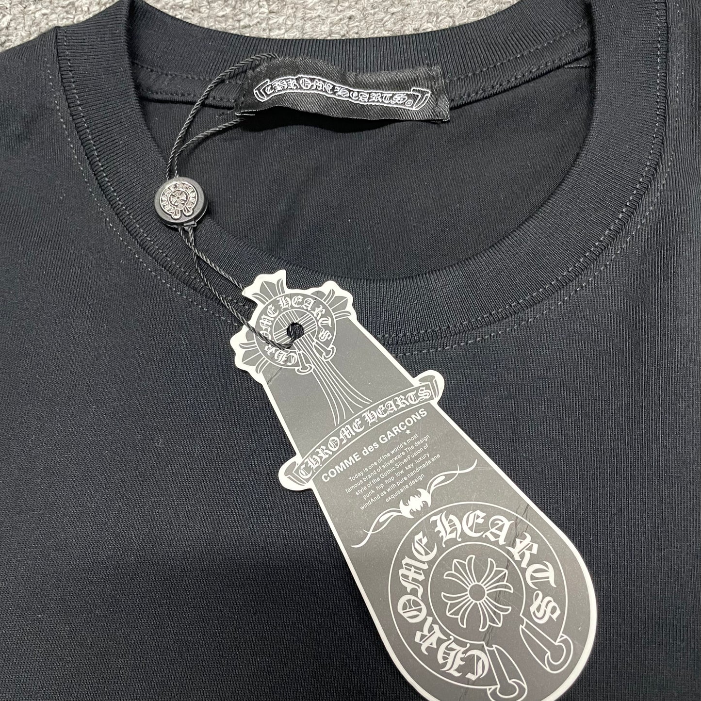 Chrome Hearts Red Lip Graphic T-Shirt | Black Streetwear Tee Wholesale
