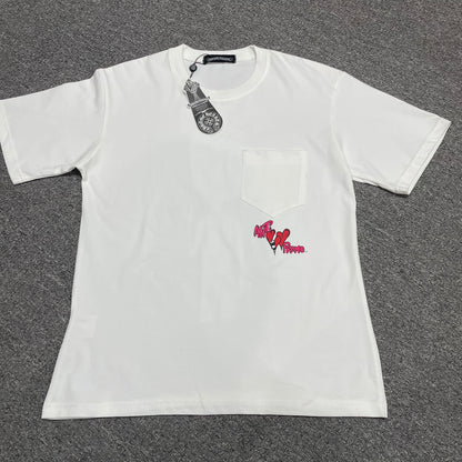 Chrome Hearts Matty Boy Cartoon Graphic Pocket T-Shirt | Streetwear Tee Wholesale