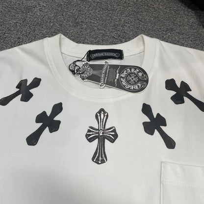 Chrome Hearts Multi Color Cross Pocket T-Shirt | Graphic Streetwear Tee Wholesale