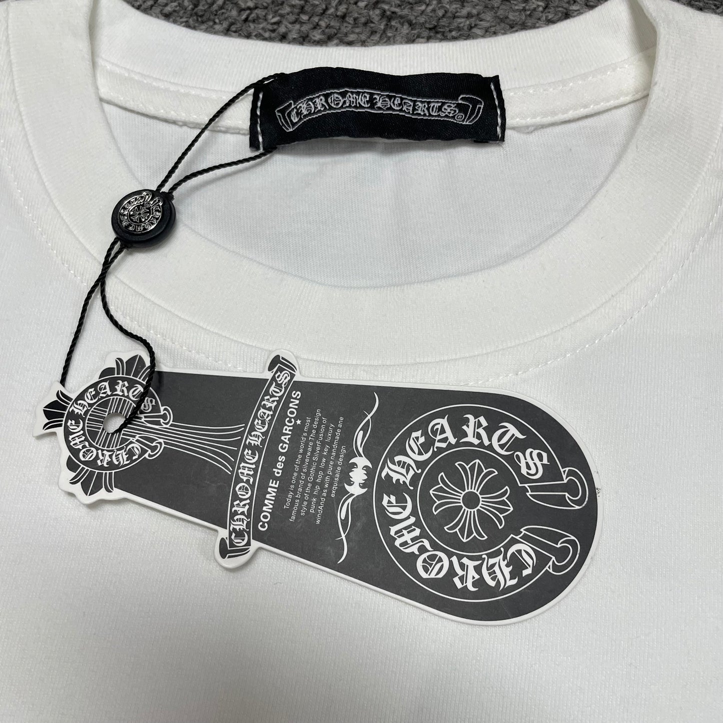 Chrome Hearts Multi Color Scroll Logo Pocket T-Shirt | Graphic Streetwear Tee Wholesale