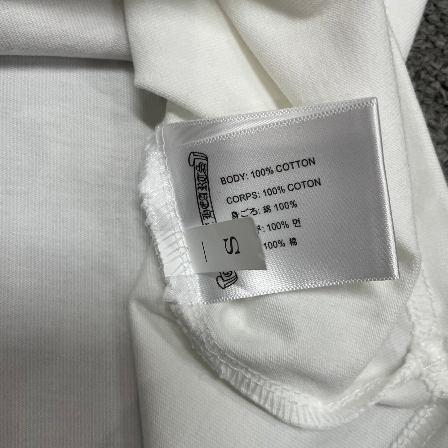 Chrome Hearts Multi Color Scroll Logo Pocket T-Shirt | Graphic Streetwear Tee Wholesale