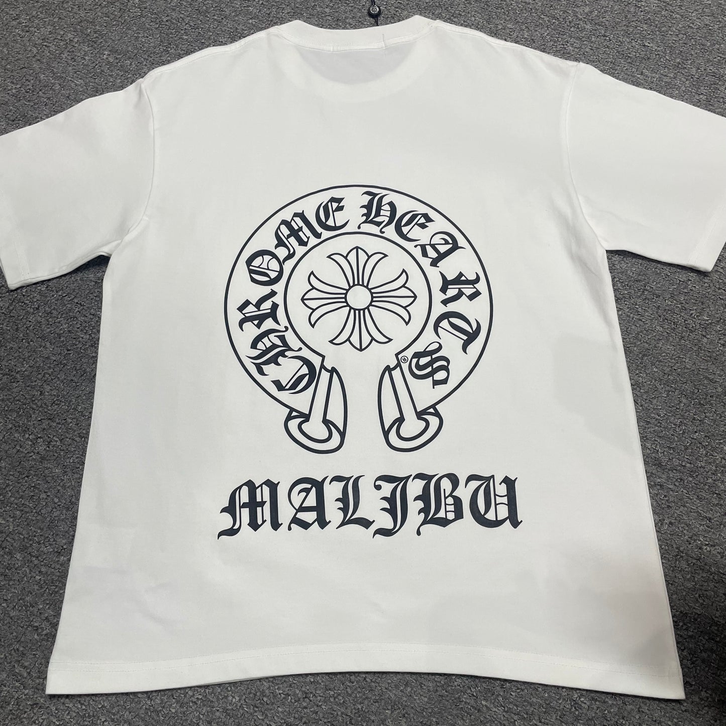 Chrome Hearts Malibu Cemetery Cross T-Shirt | Gothic Graphic Streetwear Tee Wholesale