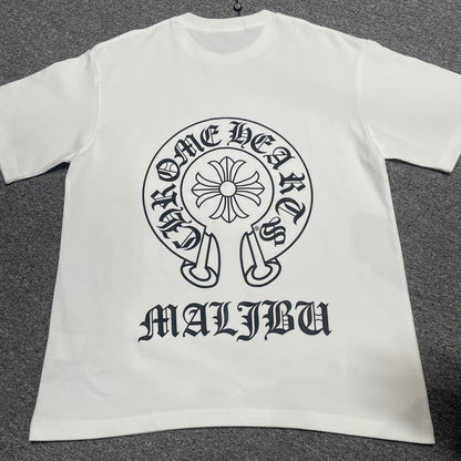 Chrome Hearts Malibu Cemetery Cross T-Shirt | Gothic Graphic Streetwear Tee Wholesale