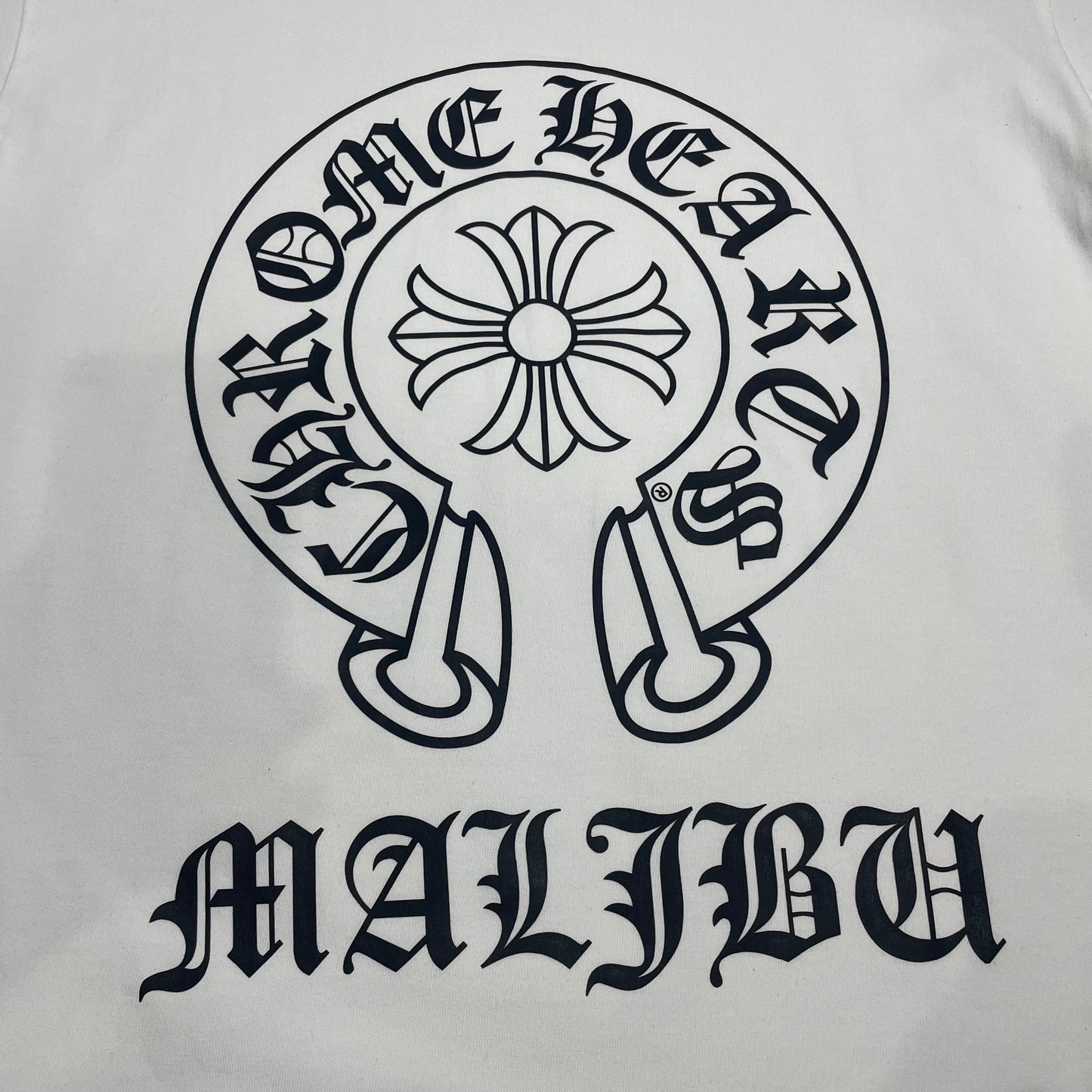 Chrome Hearts Malibu Cemetery Cross T-Shirt | Gothic Graphic Streetwear Tee Wholesale