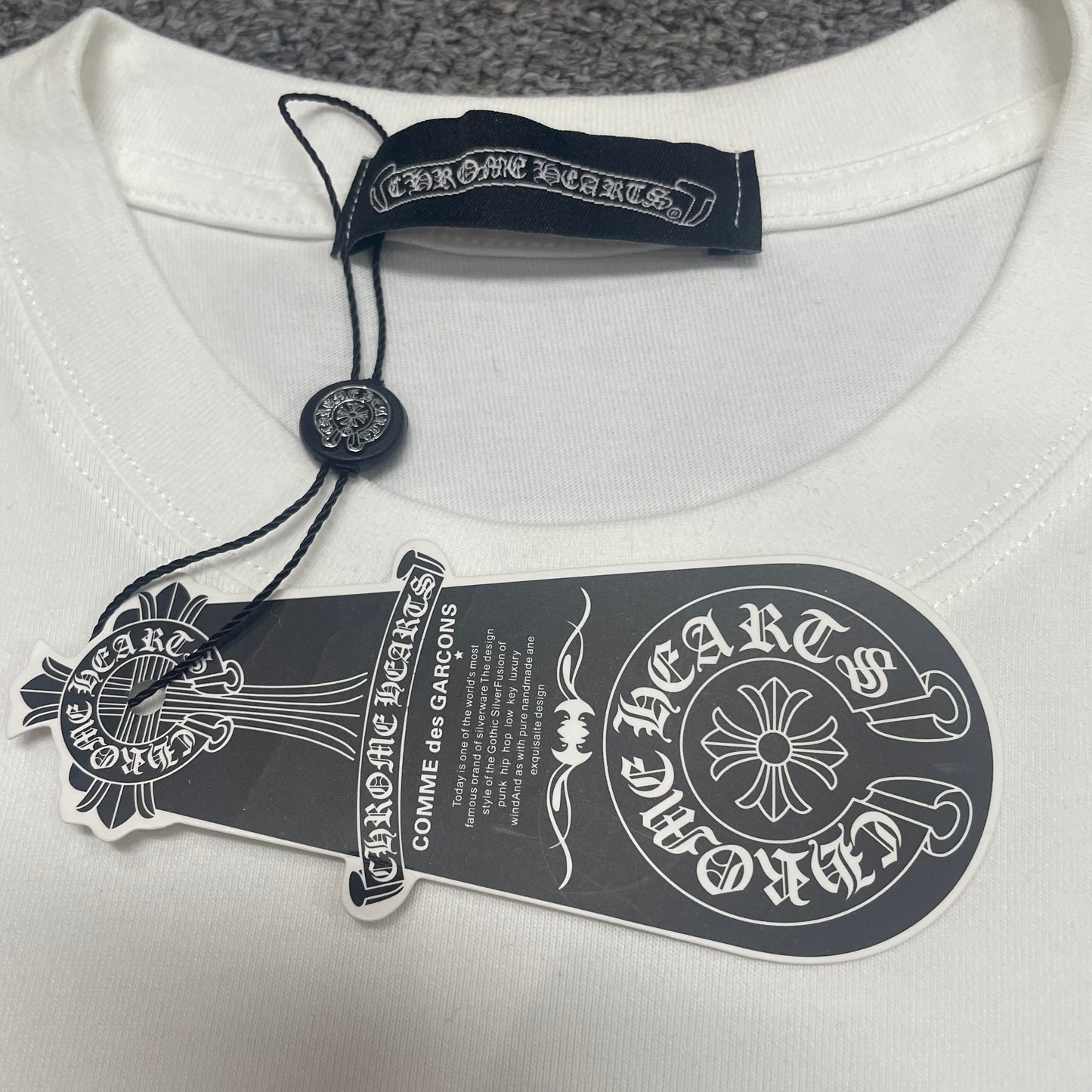 Chrome Hearts Malibu Cemetery Cross T-Shirt | Gothic Graphic Streetwear Tee Wholesale