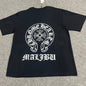 Chrome Hearts Malibu Cemetery Cross T-Shirt | Gothic Graphic Streetwear Tee Wholesale