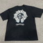 Chrome Hearts Multi Cross Floral Graphic T-Shirt | Gothic Streetwear Tee Wholesale
