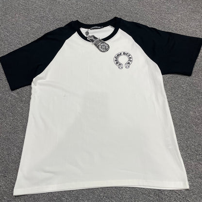 Chrome Hearts Raglan Baseball T-Shirt | Vertical Logo Graphic Tee Wholesale