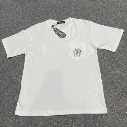 Chrome Hearts American Flag Pocket T-Shirt | Black & White Graphic Tee