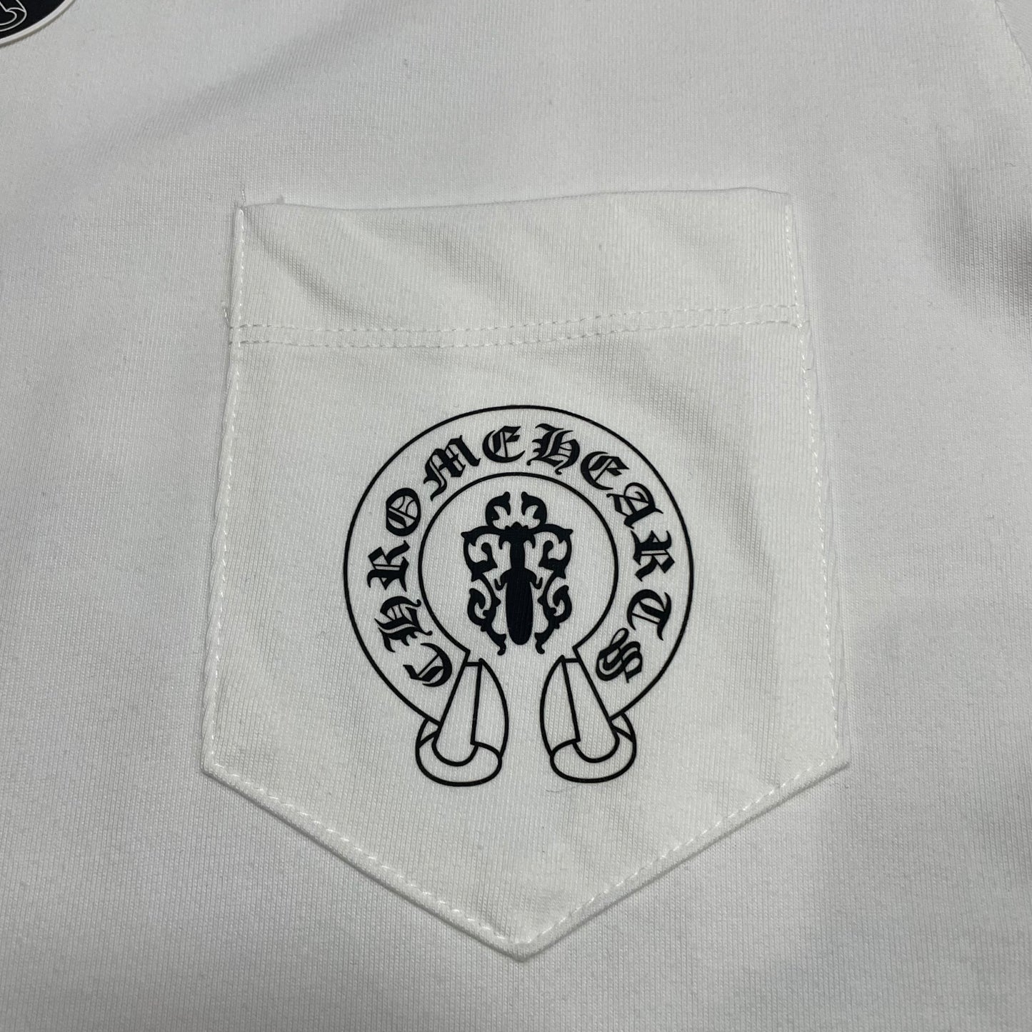 Chrome Hearts American Flag Pocket T-Shirt | Black & White Graphic Tee