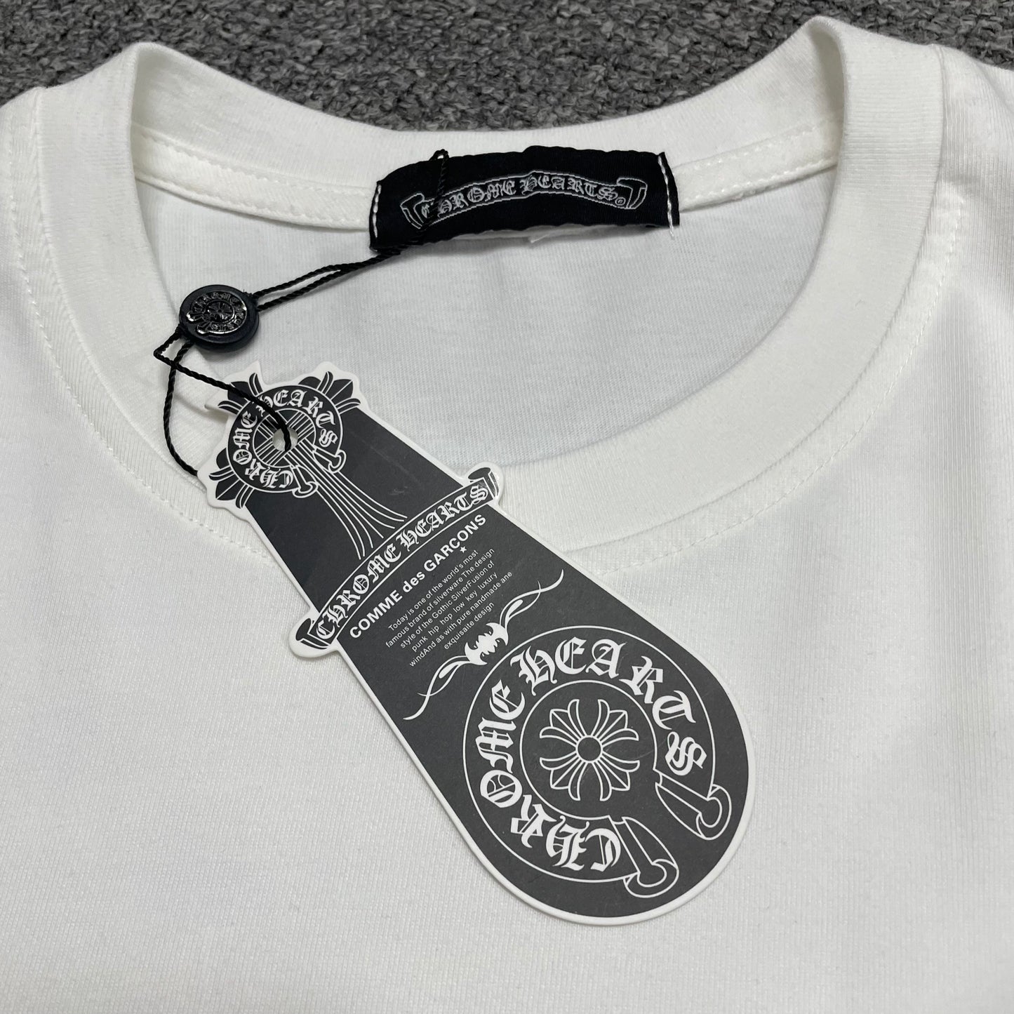 Chrome Hearts American Flag Pocket T-Shirt | Black & White Graphic Tee