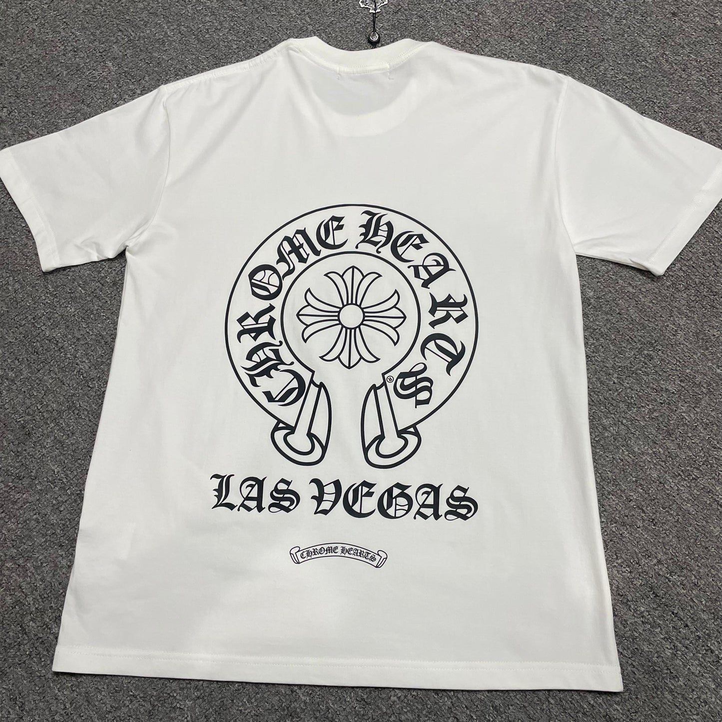 Chrome Hearts Las Vegas Horseshoe Pocket T-Shirt